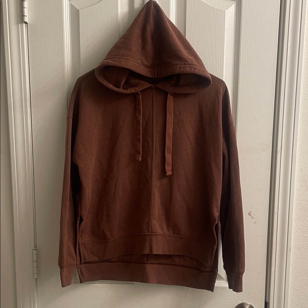 Brown Pullover Hoodie